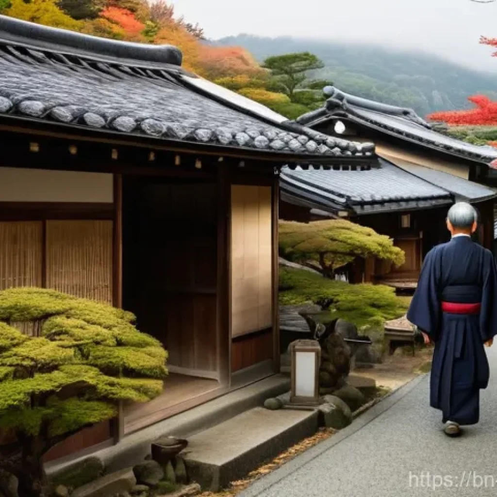 일본의 고령화 문제 - **Prompt 1: A Quiet, Aging Japanese Village**
    "An atmospheric, wide-angle shot of a serene Japan...