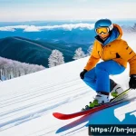 일본 홋카이도 겨울여행 - **Prompt 1: Hokkaido Winter Sports Thrill**
    "A majestic, wide-angle shot of a snow-covered mount...