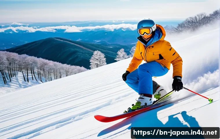 일본 홋카이도 겨울여행 - **Prompt 1: Hokkaido Winter Sports Thrill**
    "A majestic, wide-angle shot of a snow-covered mount...